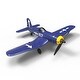 preview thumbnail 3 of 4, ZOHD Mini F4U V2 EPP 400mm Wingspan 2.4G 6-Axis Gyro Aerobatic RC Airplane Trainer Fixed Wing RTF Three batterries
