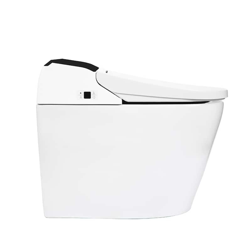 VOVO STYLEMENT Tankless UV LED Sterilization Smart Toilet in White - N/A
