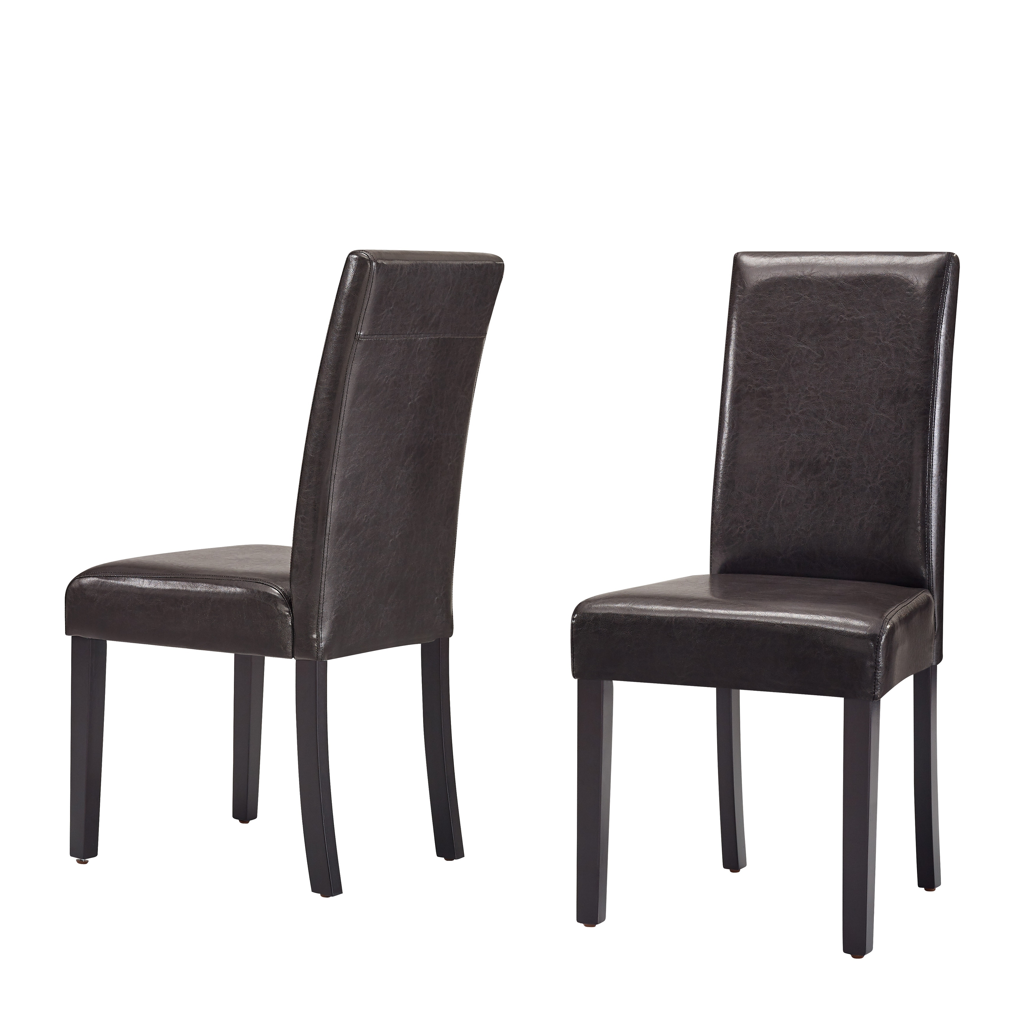 Monsoon pacific villa faux clearance leather dining chairs