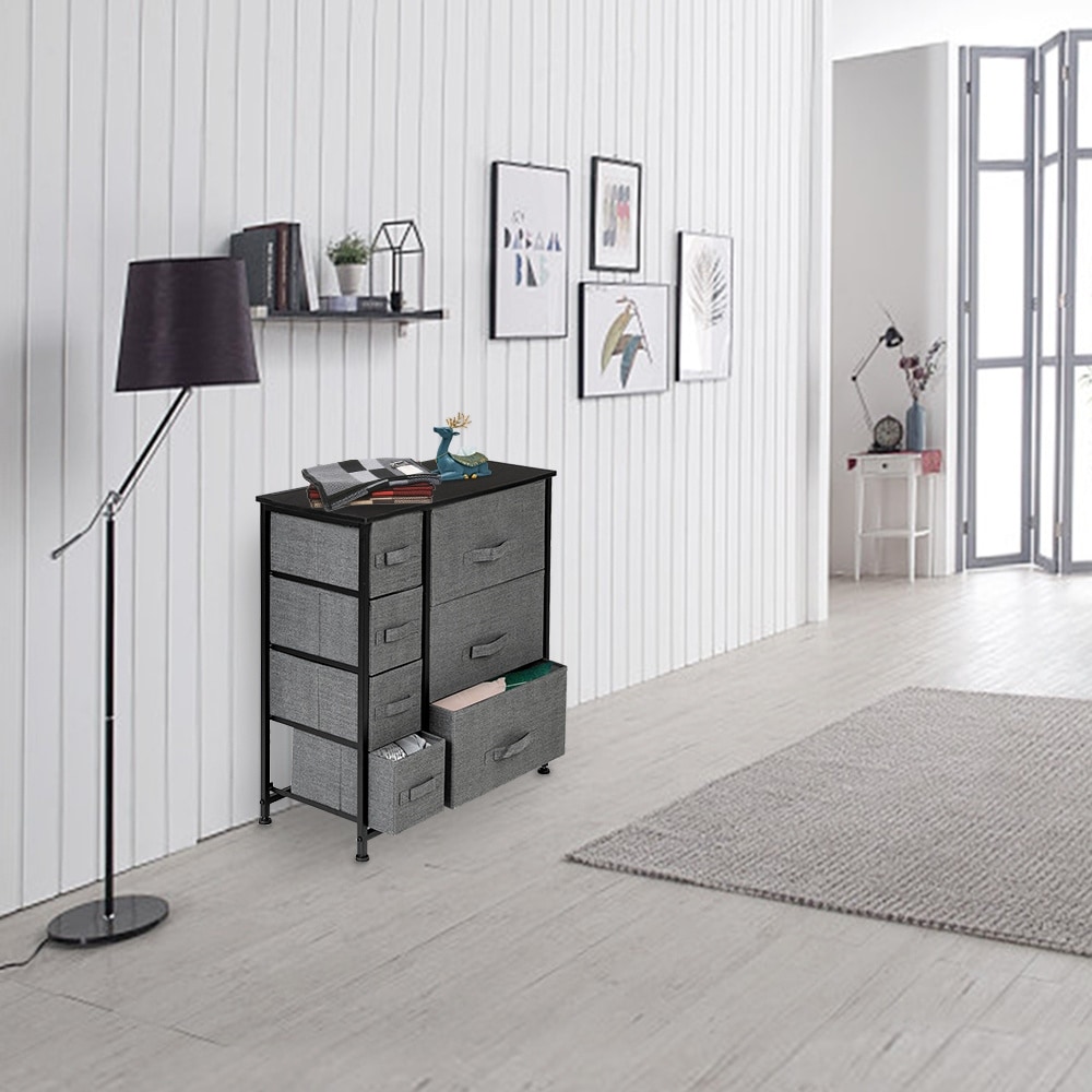 7 drawers dresser furniture storage shop tower unit for bedroom hallway