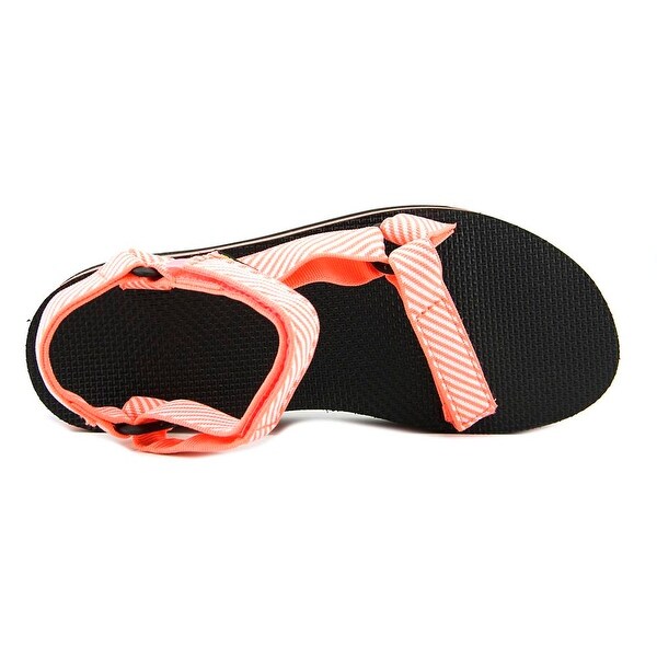 teva flatform candy stripe