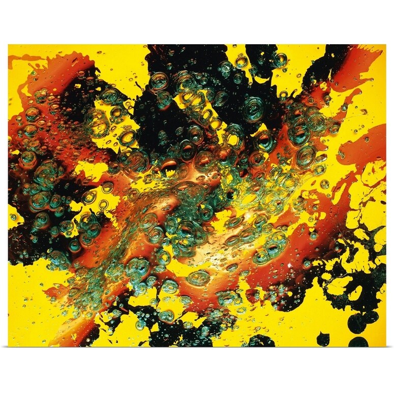 Shop Abstract Background Acrylic Object Poster Print
