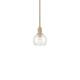 Option Brushed Brass / Clear