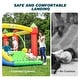 preview thumbnail 5 of 9, 15'x12' 600lbs Large Inflatable Bounce House for big kids with Blower & Basket Ball Hoop - 15.3'X12'