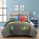 preview thumbnail 27 of 32, Lush Decor Video Games Kids 5-piece Quilt Set Gray/Yellow  - Full - Queen