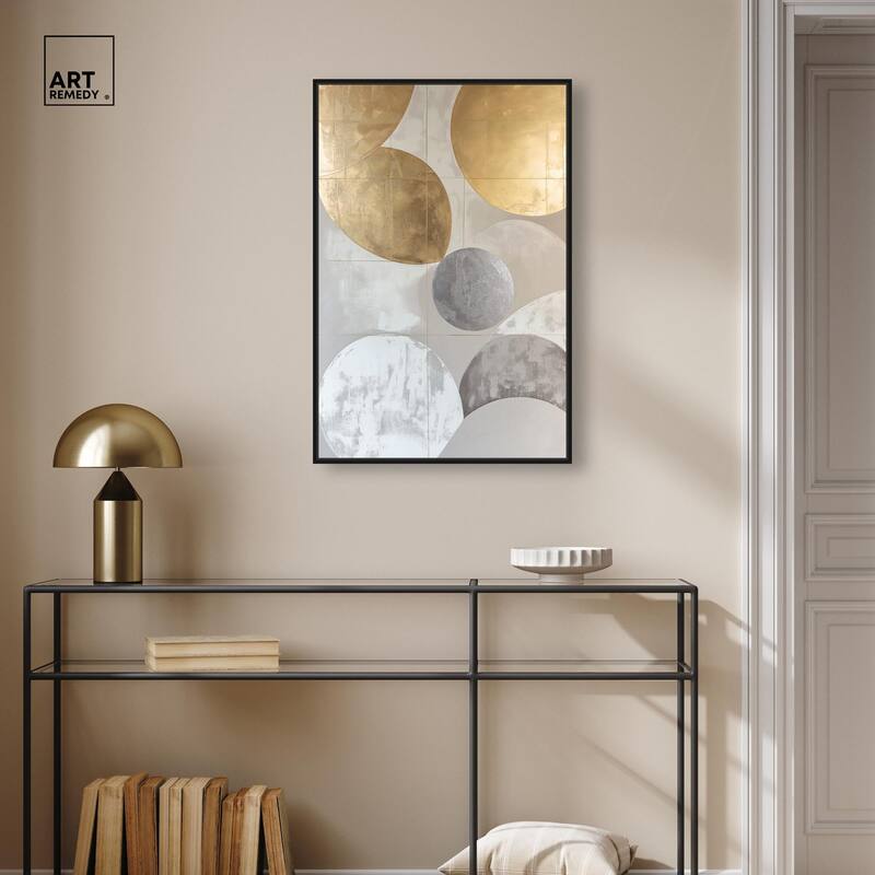 Golden Sequence II Canvas by Art Remedy