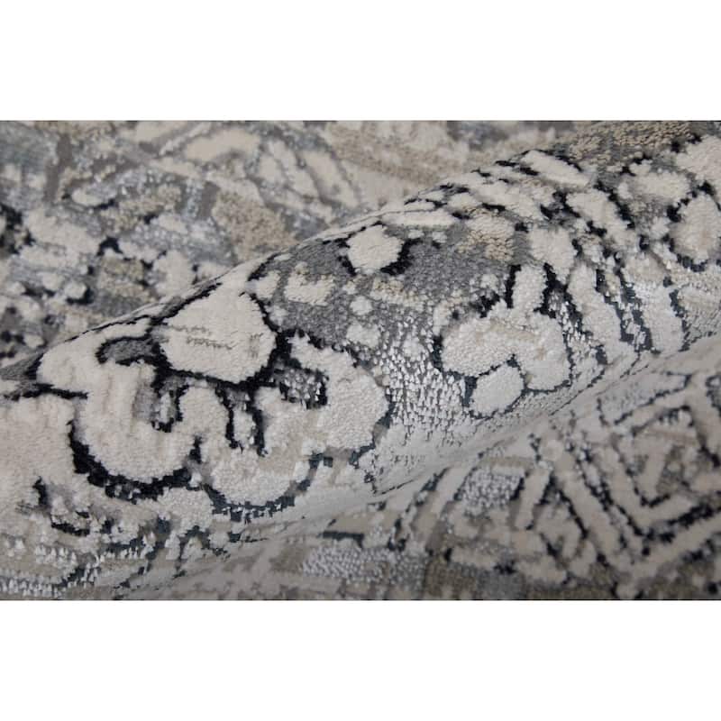 Adana R39LG Distressed Transitional Area Rug