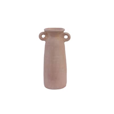 Vintage Style Terracotta Accent Vase - 13" - Brown