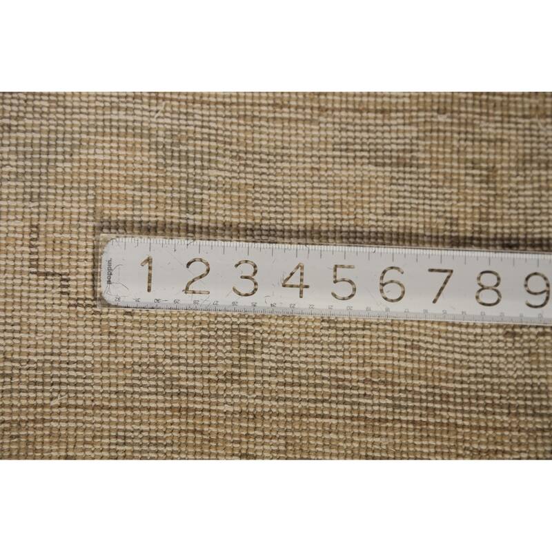 Distressed Blue Tabriz Persian Area Rug Hand-Knotted Wool Carpet - 8'1"x 11'0"