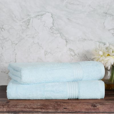 Blue Nile Mills Ibiza Egyptian Cotton Bath Sheet, Set of 2