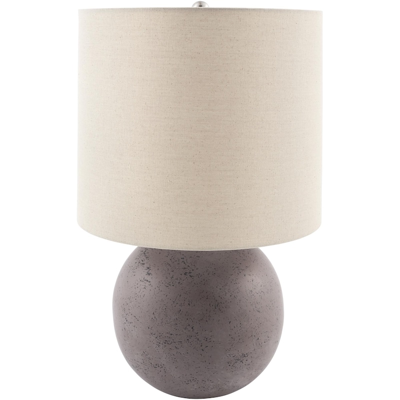 Livabliss Vogel Traditional Accent Table Lamp - Light Grey