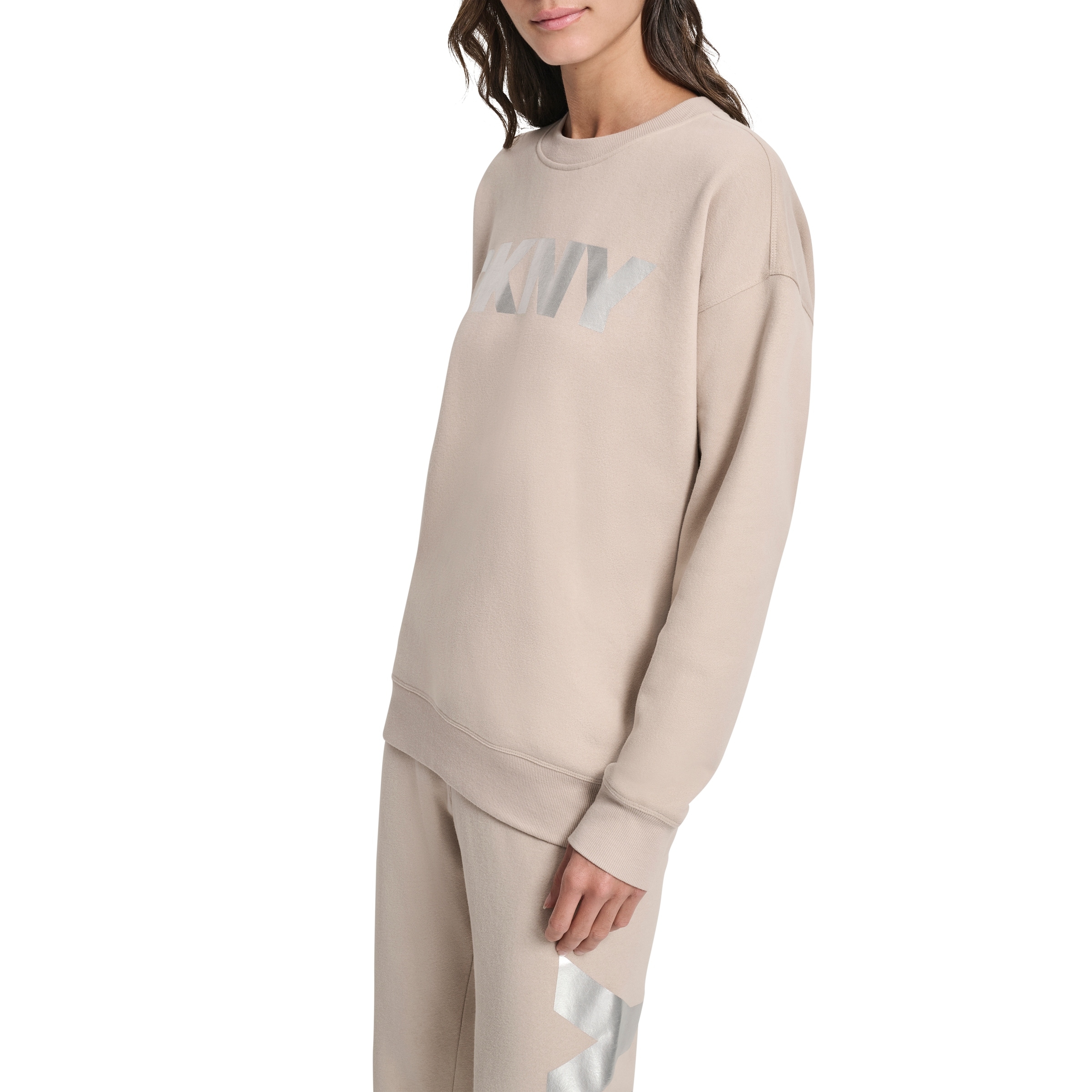 Dkny-Sport-Longline-Crew-Neck-