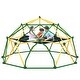 preview thumbnail 10 of 16, 13ft Geometric Dome Climber Play Center with Rust & Uv Resistant, Supporting 1000lbs, Kids Jungle Gym Playground Indoor/Outdoor Yellow