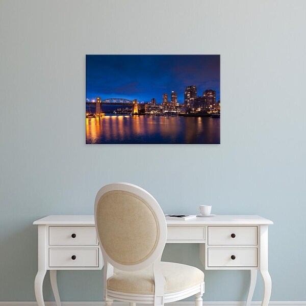 Easy Art Prints Walter BibikowPark's 'Vancouver, Granville Island' Premium Canvas Art
