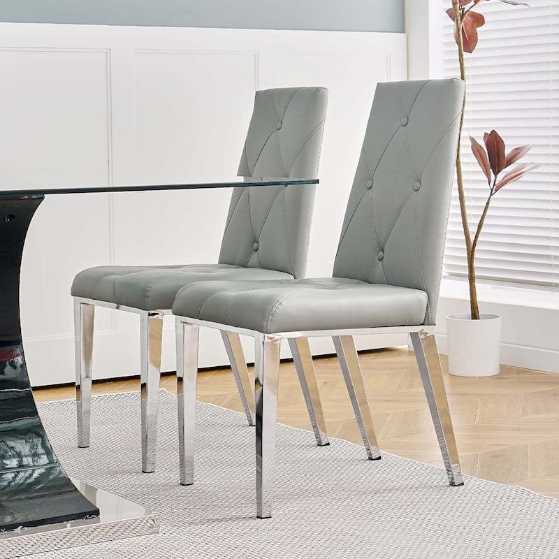 PU Dining Chair(set of 2)