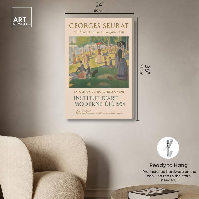 Day in Paris Canvas by Art Remedy, Gallery Wrapped