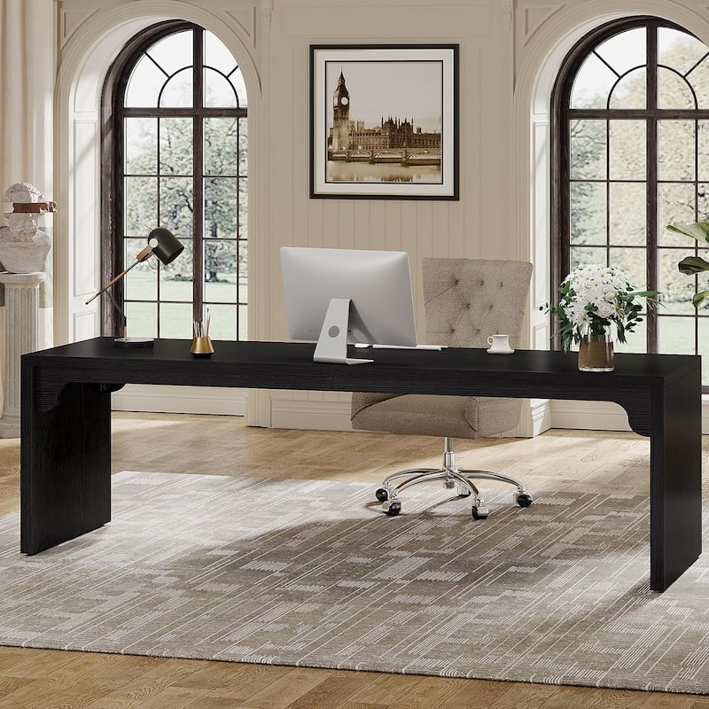 70.87” Extra Long Computer Desk, 2 Person Desk for Home Office