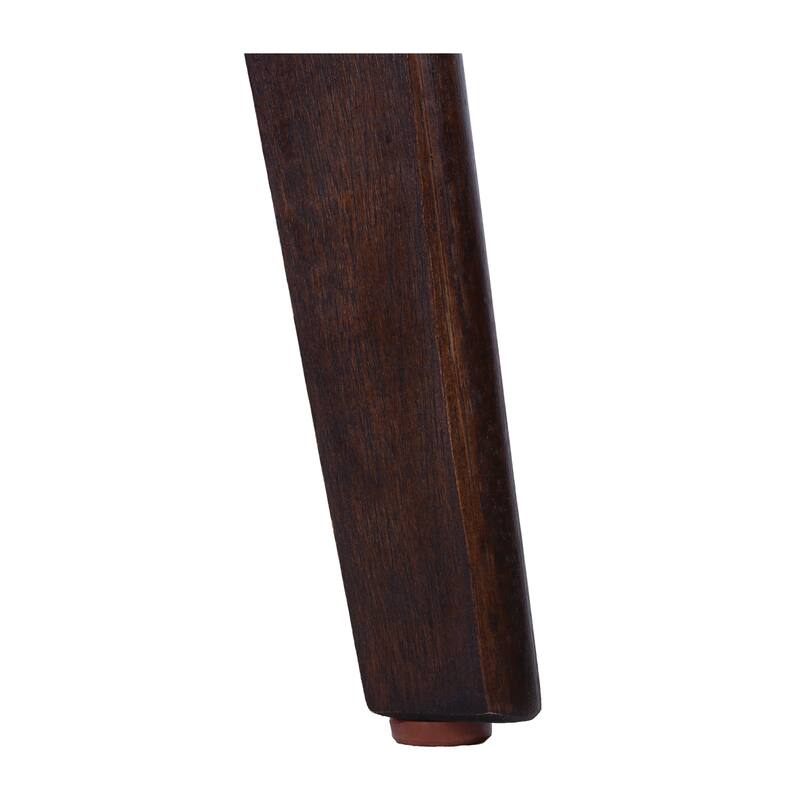 Mid-Century Modern Design Acacia Wood Side Table