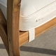 preview thumbnail 3 of 11, Outdoor Hermosa 5-piece Wood Dining Set by Christopher Knight Home