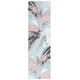 preview thumbnail 38 of 39, SAFAVIEH Glacier Latrina Modern Abstract Rug 2'3" x 10' Runner - Pink/Blue - Runner