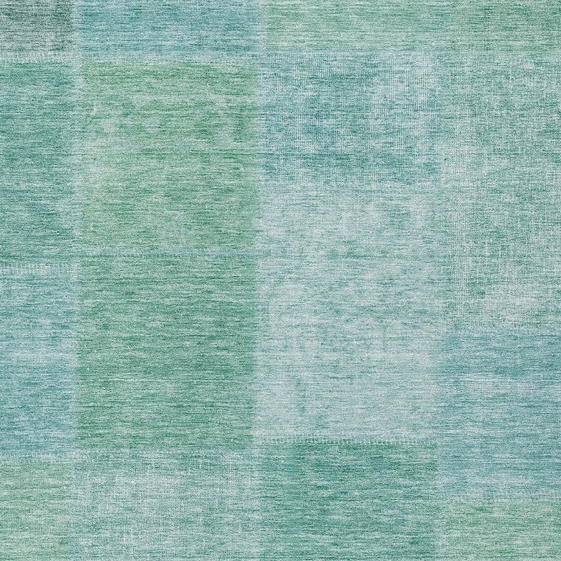 HomeRoots Patchwork Transitional Rectangle Outdoor Rug