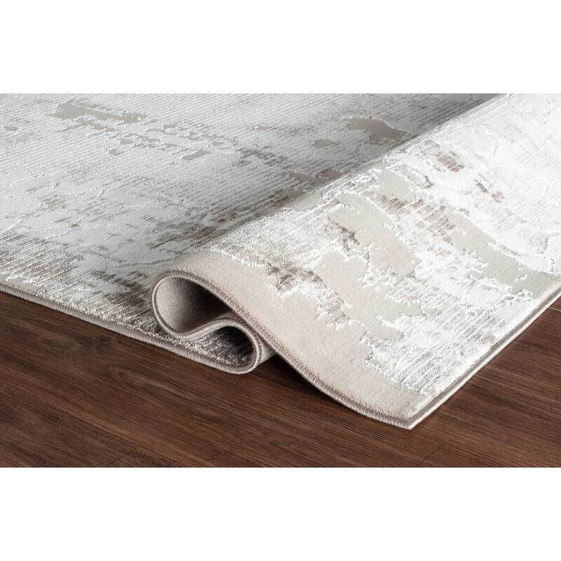 Petra Collection Abstract Area Rug