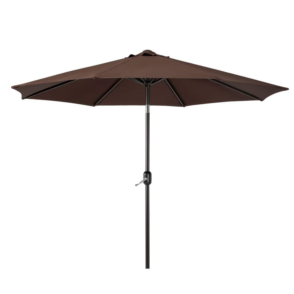 Holme 9-foot Steel Market Patio Umbrella with Tilt-and-Crank