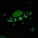 preview thumbnail 18 of 16, Qaba 2 in 1 Kids Sofa Chair, Toddler Couch with Glow in The Dark Cosmic Patten, Washable Cover, Fold Out Convertible Sofa