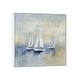 preview thumbnail 4 of 16, iCanvas "Morning Sail" by Silvia Vassileva Framed Canvas Print White - 12x12