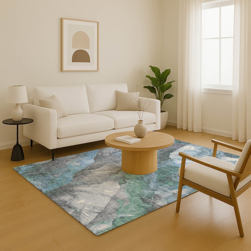 Premium Washable Super Soft Abstract Mayfield Rug