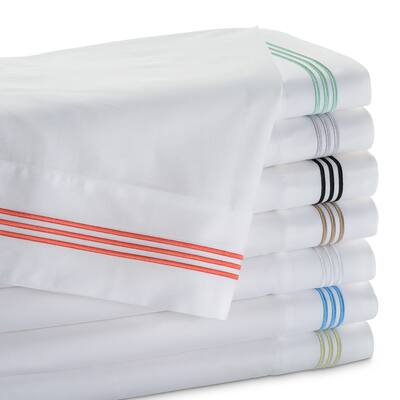 300 TC Cotton Merrow Embroidered