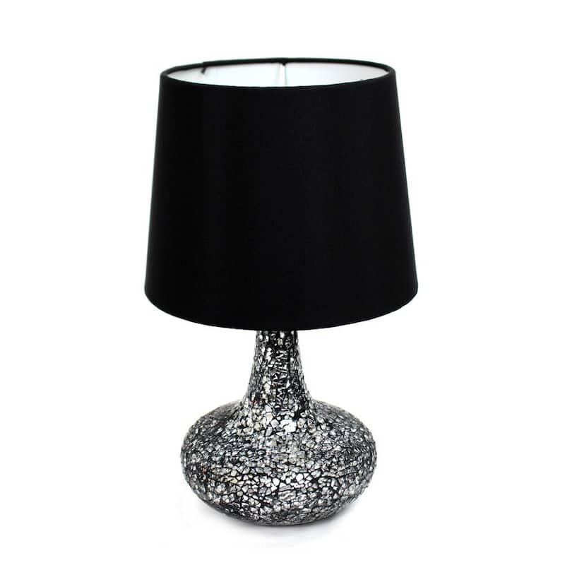 The Curated Nomad Blakey Mosaic Tiled Glass Table Lamp