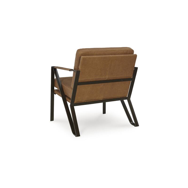 Signature Design by Ashley Garronmont Brown/Black Accent Chair - 29.5" W x 28.63" D x 34" H