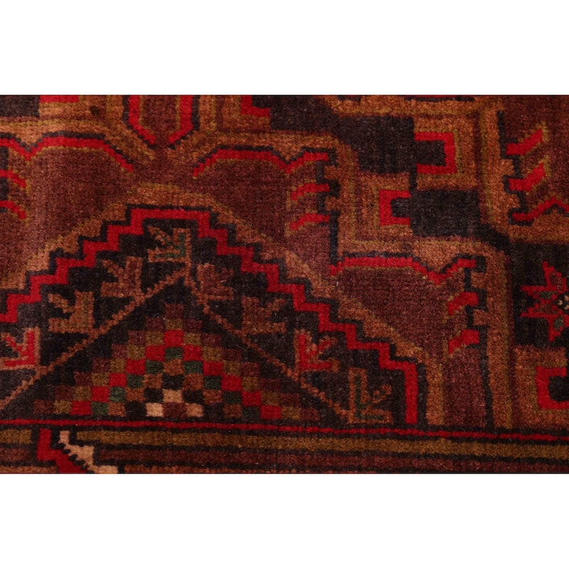 ECARPETGALLERY Hand-knotted Teimani Brown Wool Rug - 3'9 x 6'9