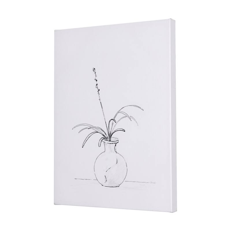 Ikebana Light I (30 x 40) Canvas Art Print