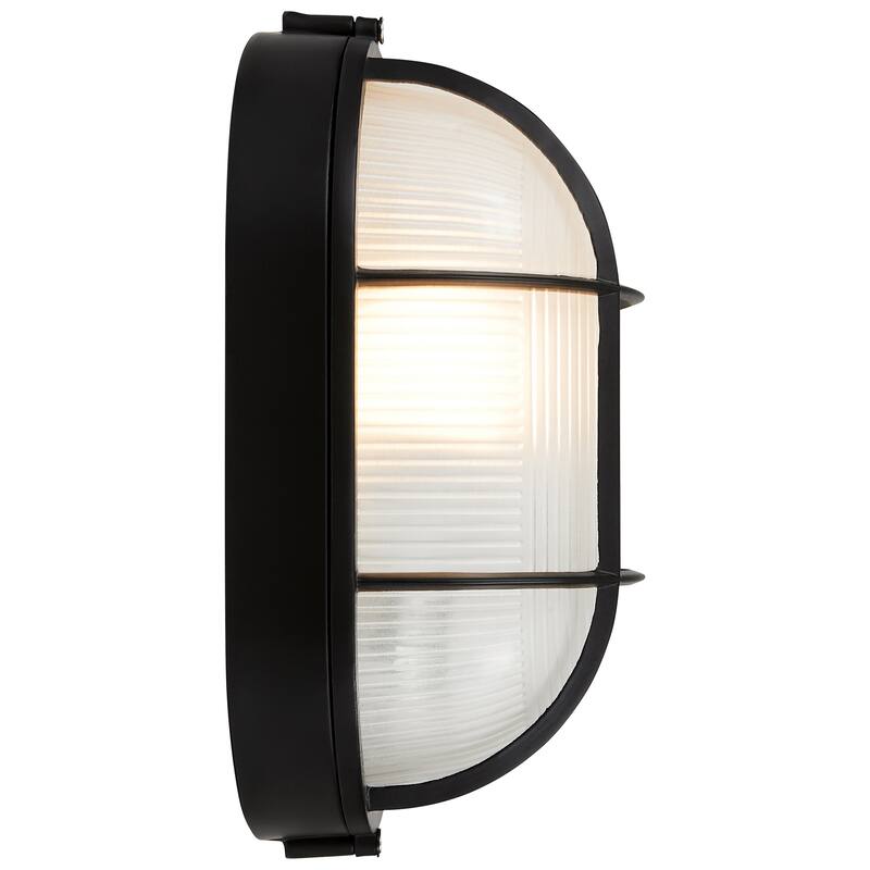 Access Lighting Nauticus Dual Mount - Wet Location Bulkhead - Frosted Glass Shade - Replaceable LED