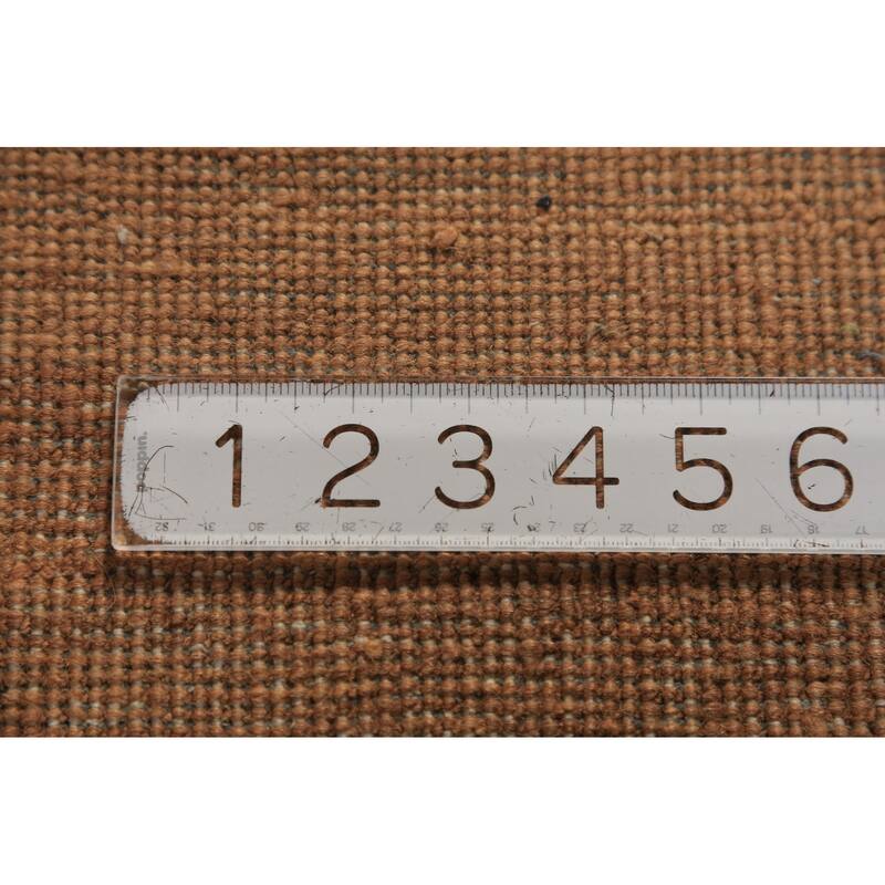 Gabbeh Modern Area Rug Handmade Oriental Orange Tribal Wool Carpet - 4'11" x 6'6"