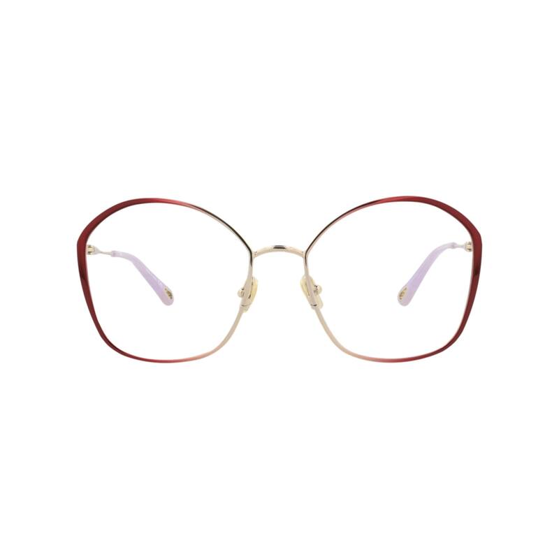 Chloé Square-Frame Metal Optical Frames