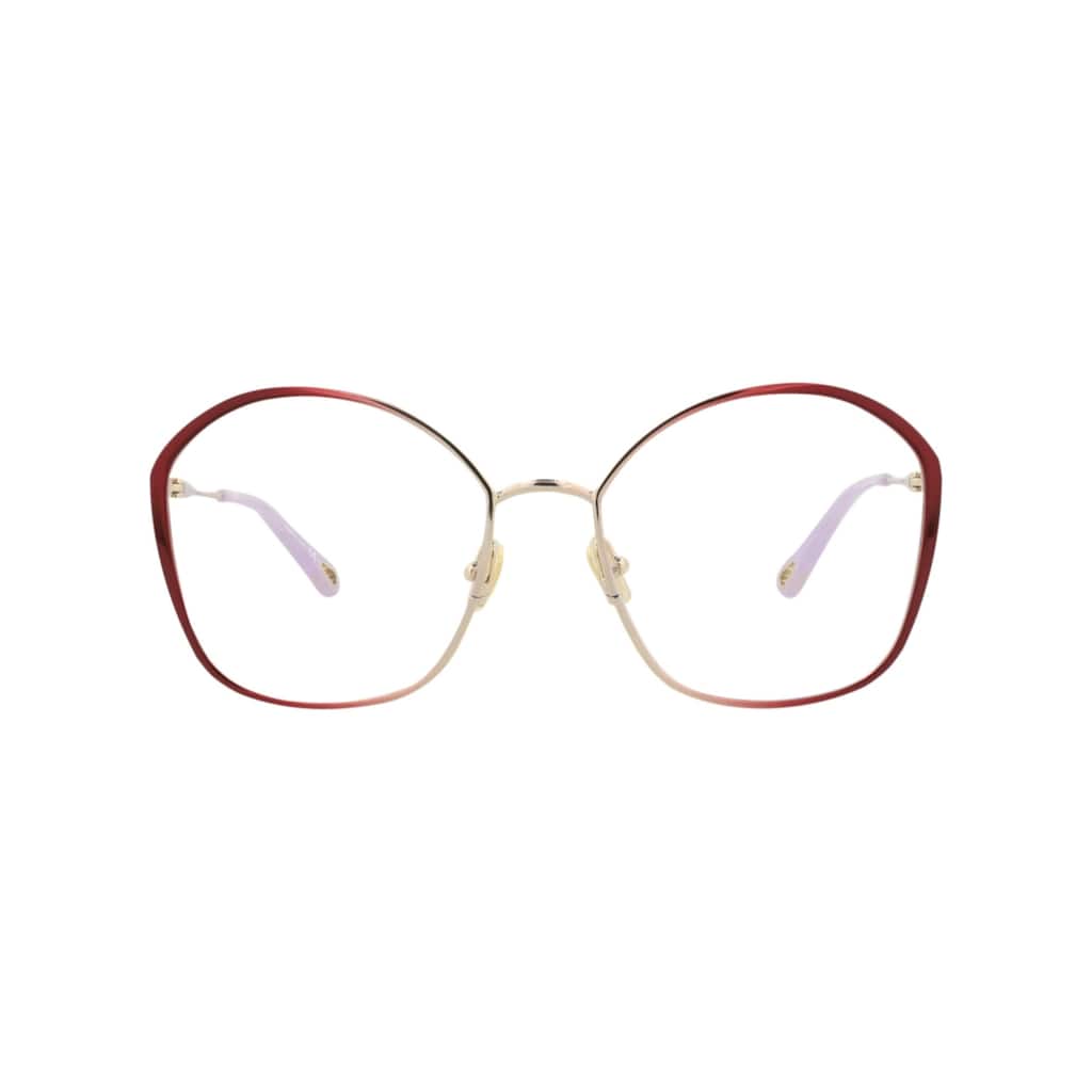 Chloé Square-Frame Metal Optical Frames