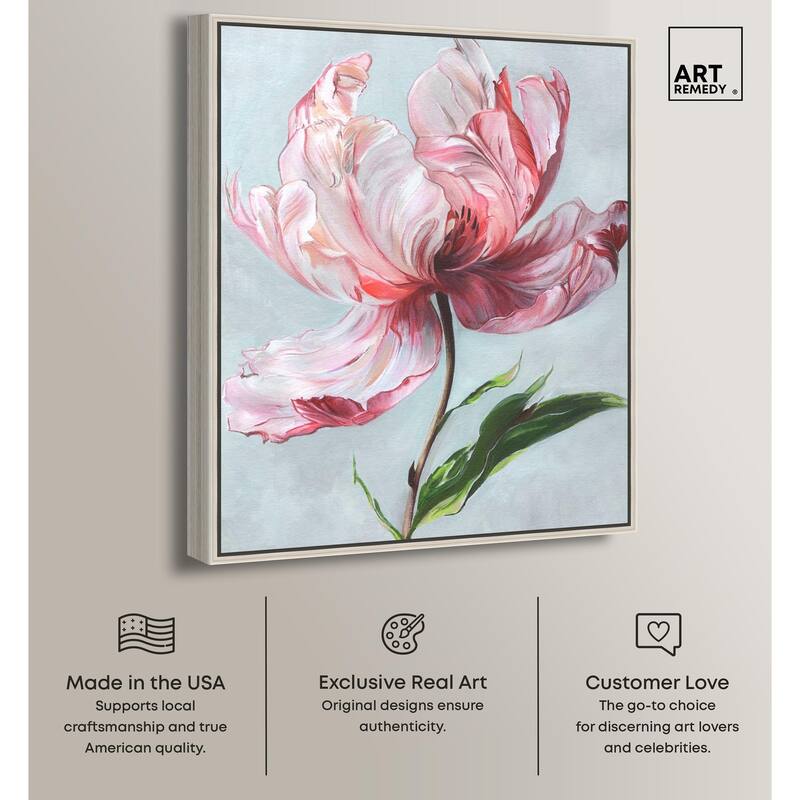 Magical Flower II Canvas by Art Remedy