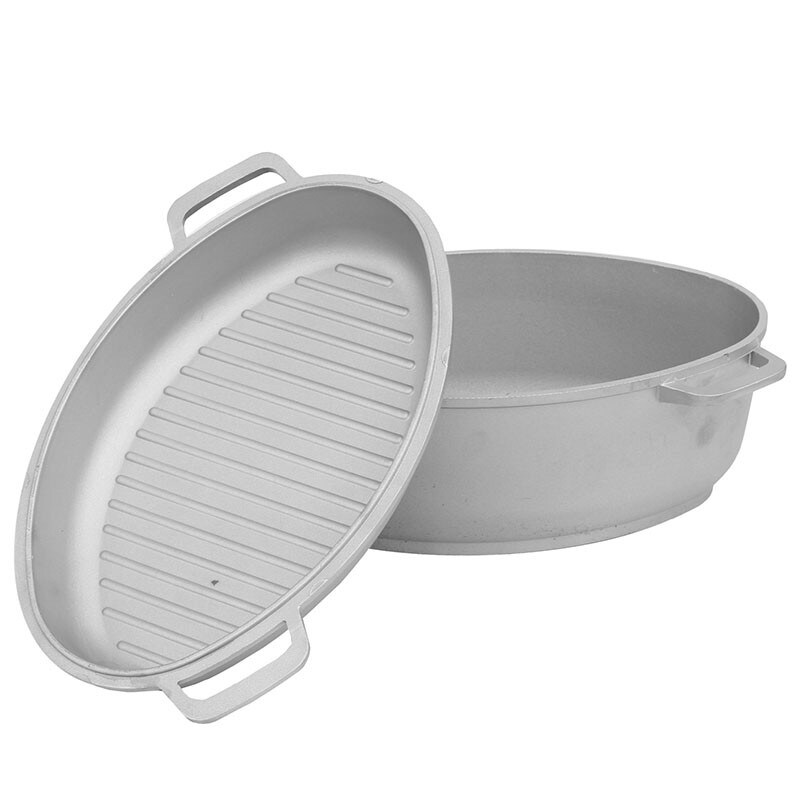 Pit Boss 6-QT Cast Iron Roaster with Lid