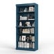 preview thumbnail 99 of 200, 100% Solid Wood 6-Shelf Bookcase with Optional Doors by Palace Imports