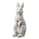 preview thumbnail 38 of 55, Glitzhome MgO Standing Rabbit Bunny Garden Yard Statue Indoor Figurines