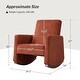 preview thumbnail 28 of 33, Julia 29.5"W Modern Solid Wood Nursery Rocking Chair with Lumbar Pillow Set of 2 by HULALA HOME