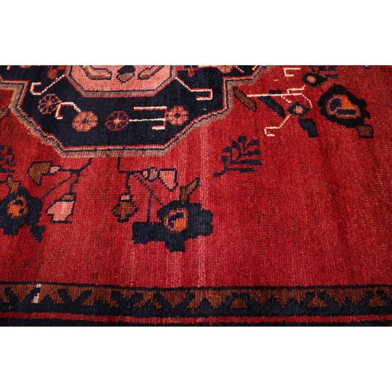 ECARPETGALLERY Hand-knotted Konya Anatolian Red Wool Rug - 4'9 x 8'8