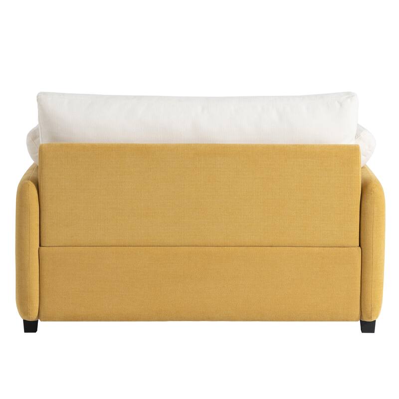 50" Oversized Chenille Upholstered Single Sofa Chair