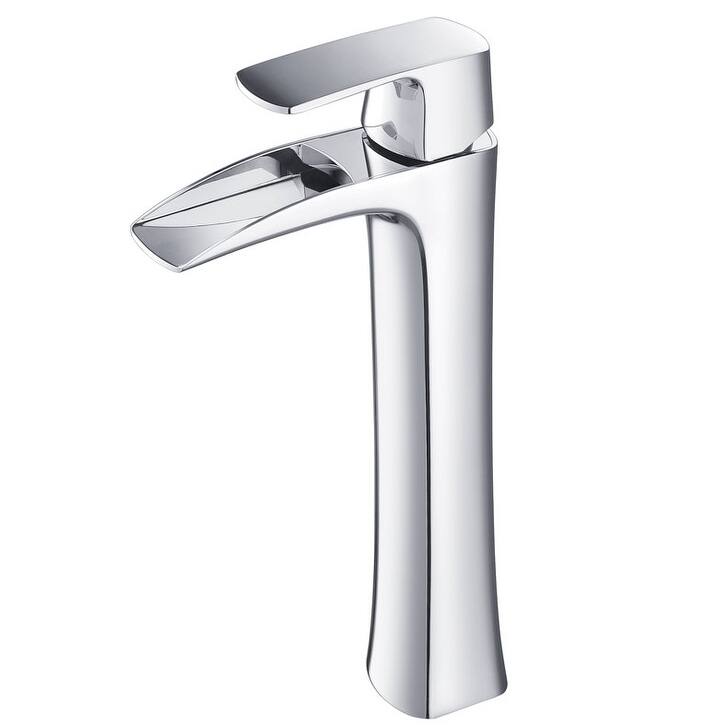 Fresca Fortore Single Hole Vessel Sink Bathroom Faucet