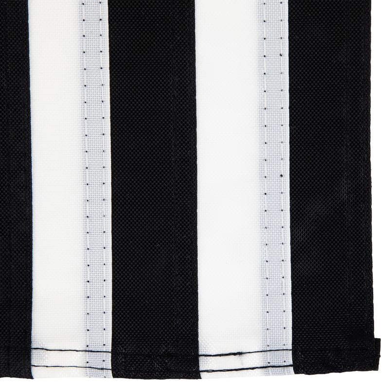 Thin Blue Line Embroidered Patriotic Outdoor Garden Flag 18" x 12.5"