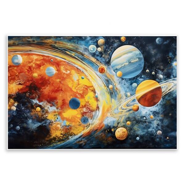 Stupell Space Whirl Planets Wall Plaque Design By Ray Powers - Bed Bath ...