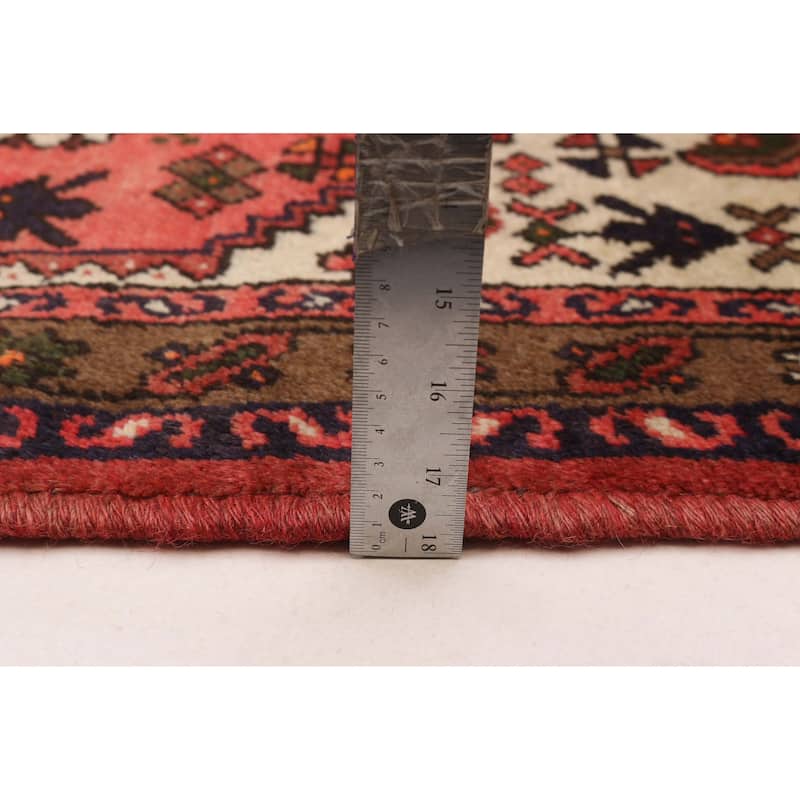 ECARPETGALLERY Hand-knotted Andelz Red Wool Rug - 3'7 x 5'11